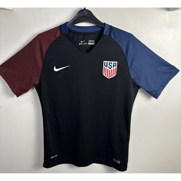 2015 Nike Dri-Fit US Men's National Team USMNT Away Soccer Jersey Small - Picture 1 of 10